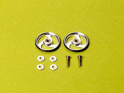 Tamiya 15160 – 19mm Aluminum Bearing Rollers (Aero Spoke Type)