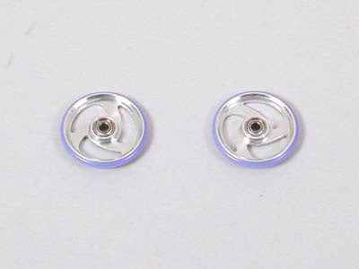 Tamiya 15251 – 19mm Aluminum Bearing Rollers with Plastic Rings