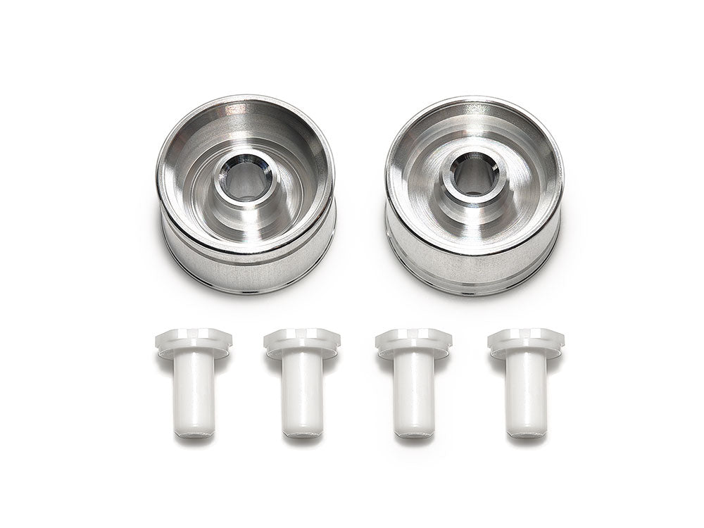 Tamiya 95680 – HG Aluminum Wheels for Small Diameter Narrow Tyres (24mm) (Reversible, 2pcs)