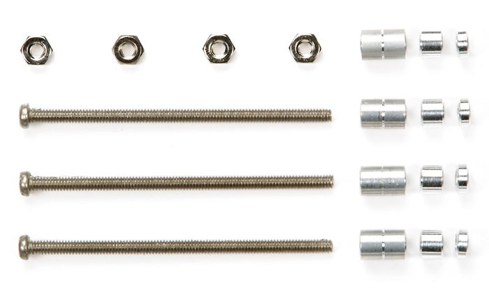 Tamiya 15407 - Stainless Steel Screw Set D (40mm)