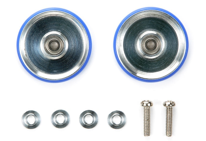 Tamiya 15426 – 19mm Aluminum Bearing Rollers with Plastic Rings (Dish Type)