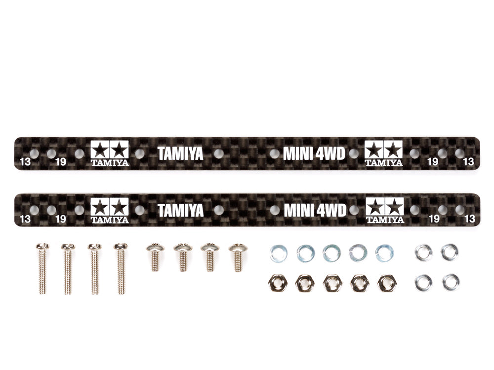 Tamiya 15497 - Hg Carbon Reinforcing Plate For 13/19Mm Roller (1.5Mm)