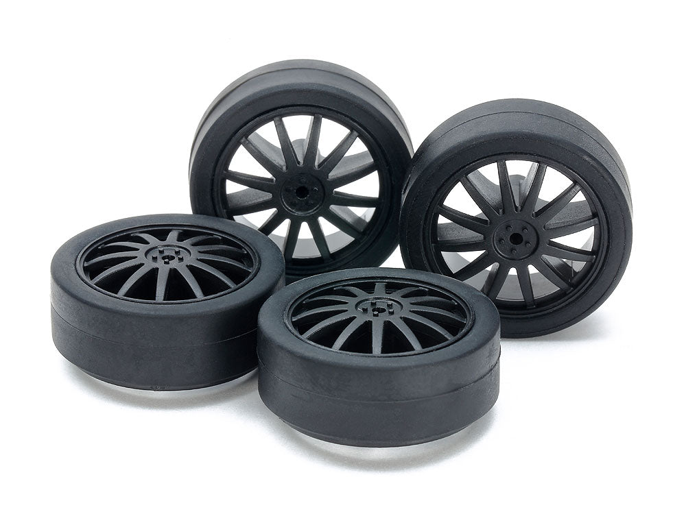 Tamiya 15534 - Low Profile Tires & Wheels (Hard)
