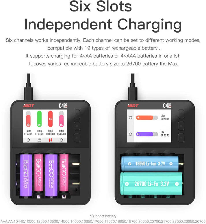 ISDT C4 EVO Smart Battery Charger