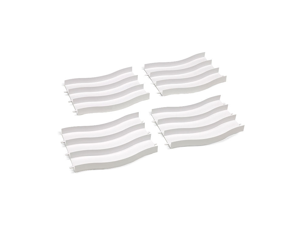Tamiya 69575 - Japan Cup Junior Circuit Wave Section Set (White, 4Pcs.)