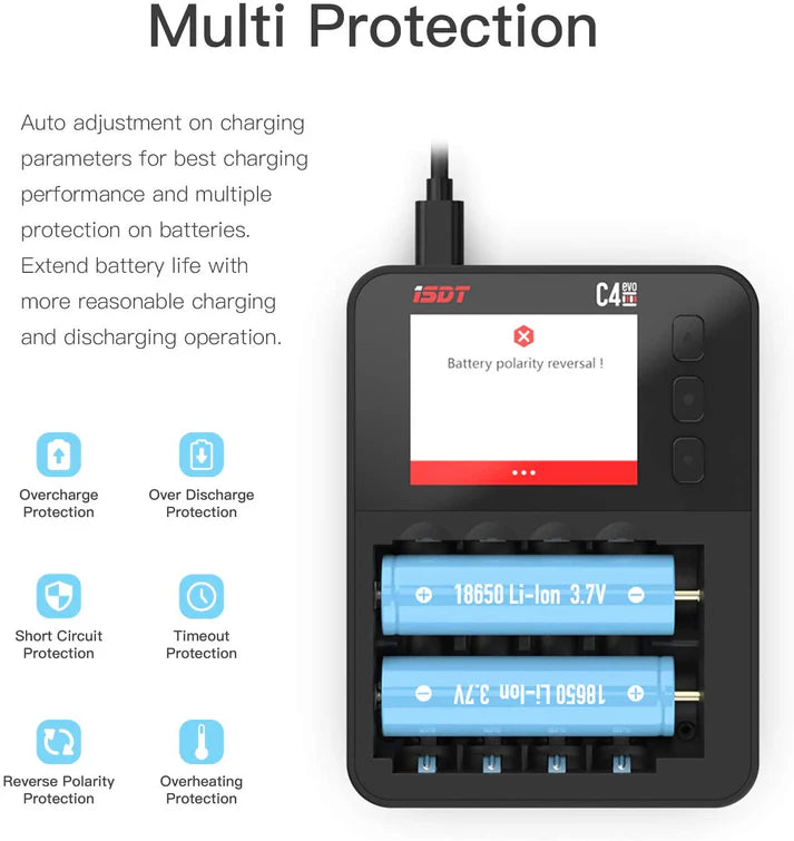ISDT C4 EVO Smart Battery Charger