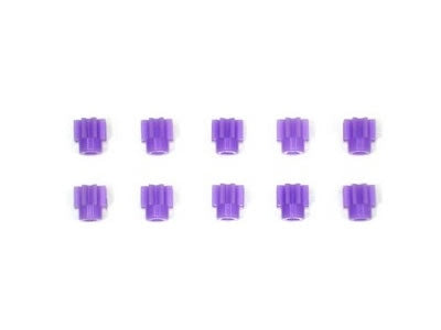 Tamiya 94577 – 8T Pinion Gears (Purple, 10pcs)