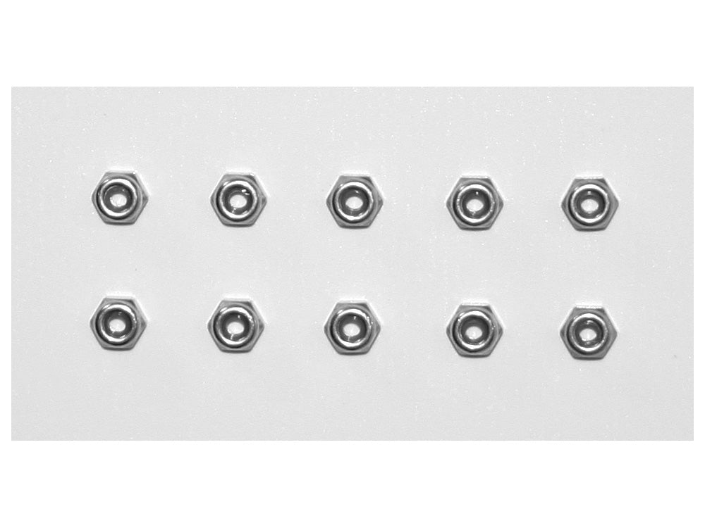 Tamiya 94690 – 2mm Lock Nut Set (10pcs)