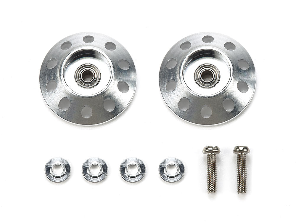 Tamiya 95651 - Hg Lightweight 19Mm Tapered Aluminum Ball-Race Rollers (Ringless)