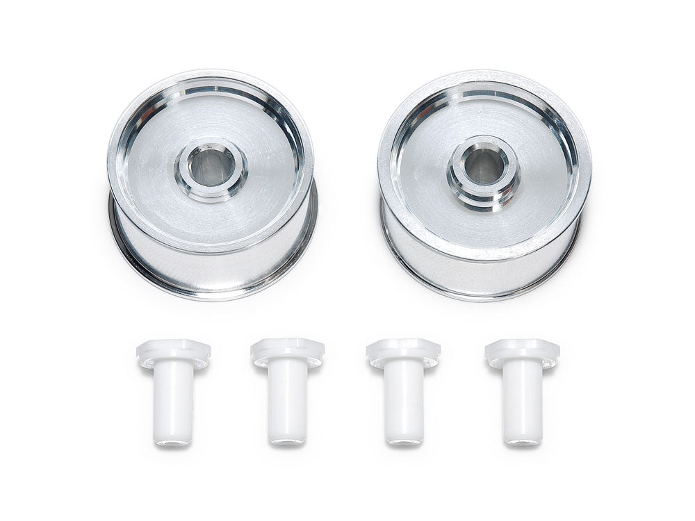 Tamiya 95660 – HG Heavy Aluminium Wheels II for Low-Profile Tyres (Reversible, 2pcs)