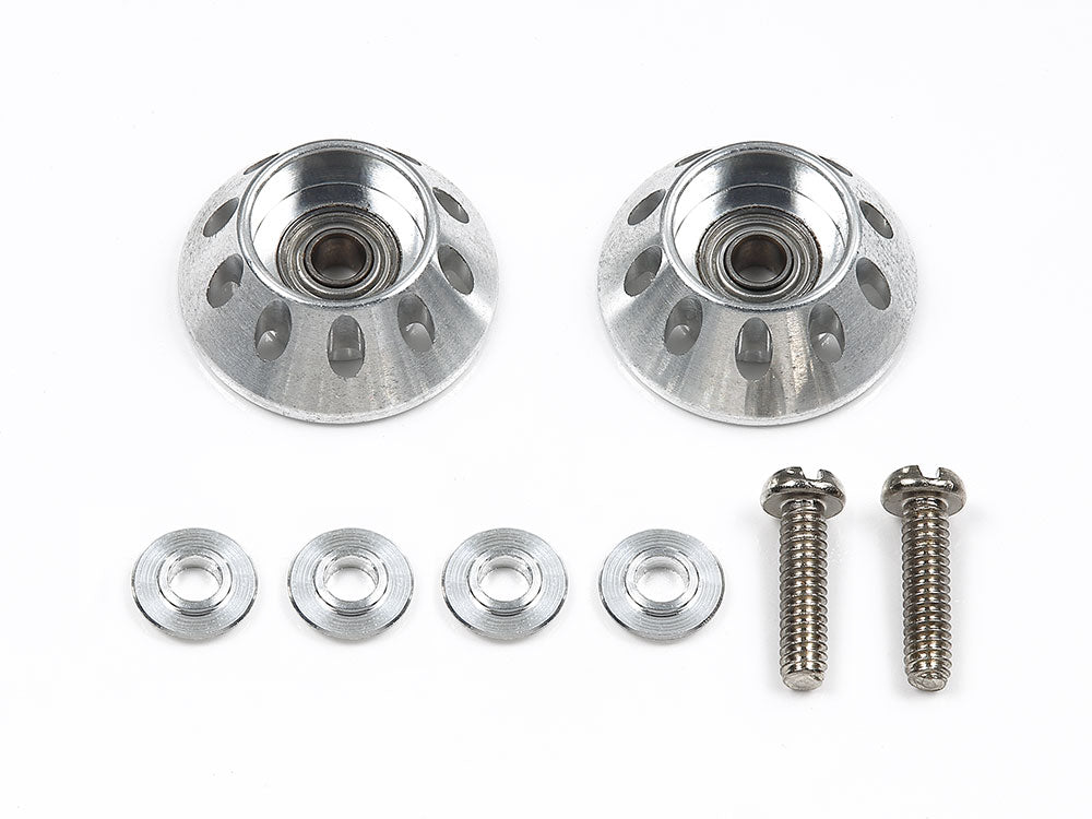Tamiya 95683 – HG Lightweight 13mm Tapered Aluminum Ball-Race Rollers (Ringless)