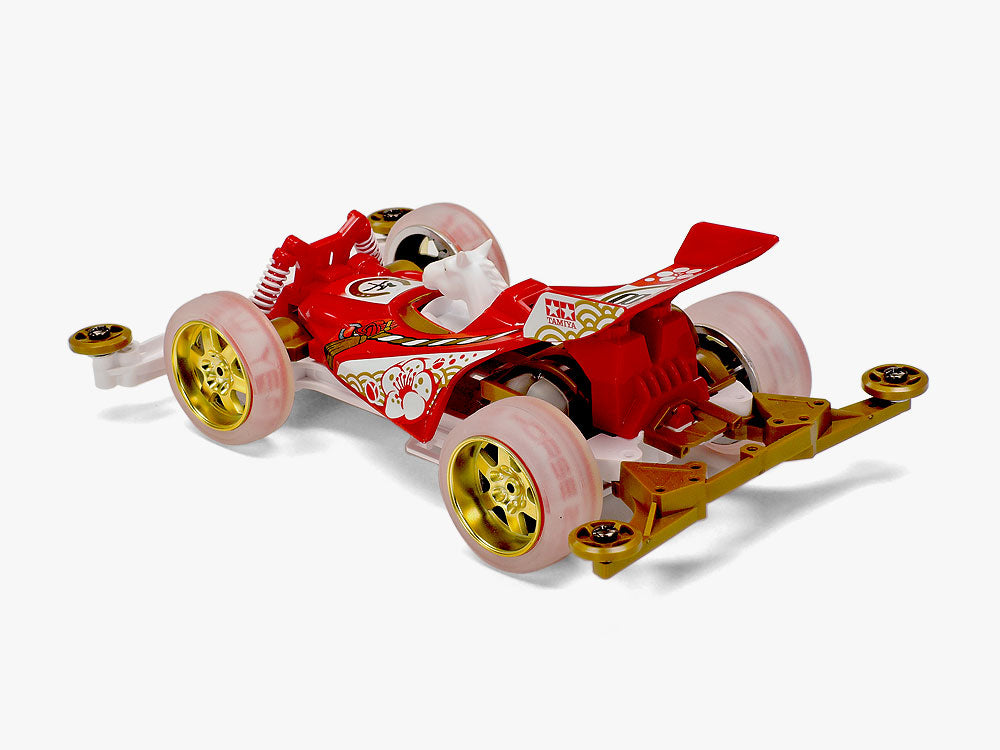 Tamiya 95694 – Jr Year of the Horse 2026 Mini 4WD New Year Edition (Super II Chassis)